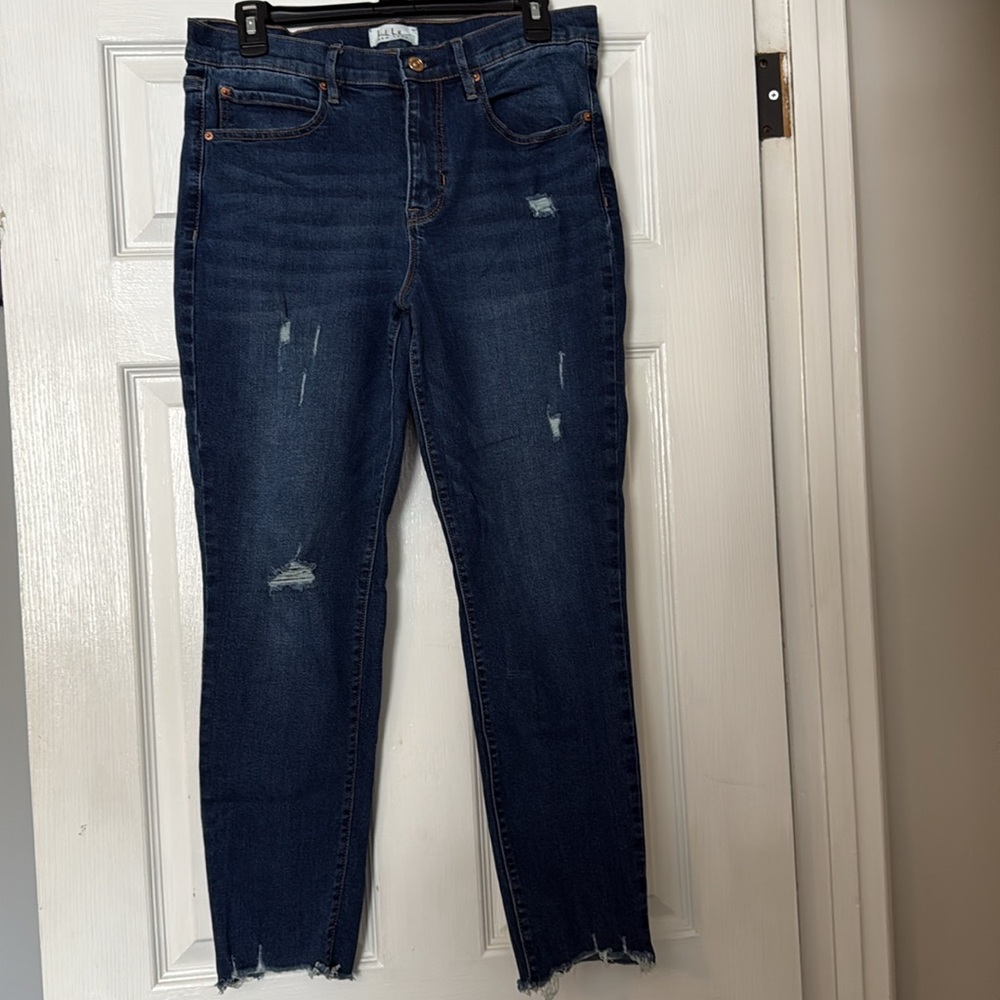 🔥 NICOLE MILLER | SOHO high rise ankle skinny jean | size 10
